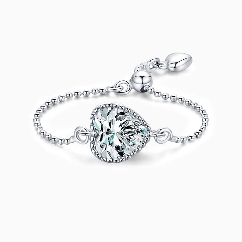 Austere Beauty Chain Ring - ShopLorca