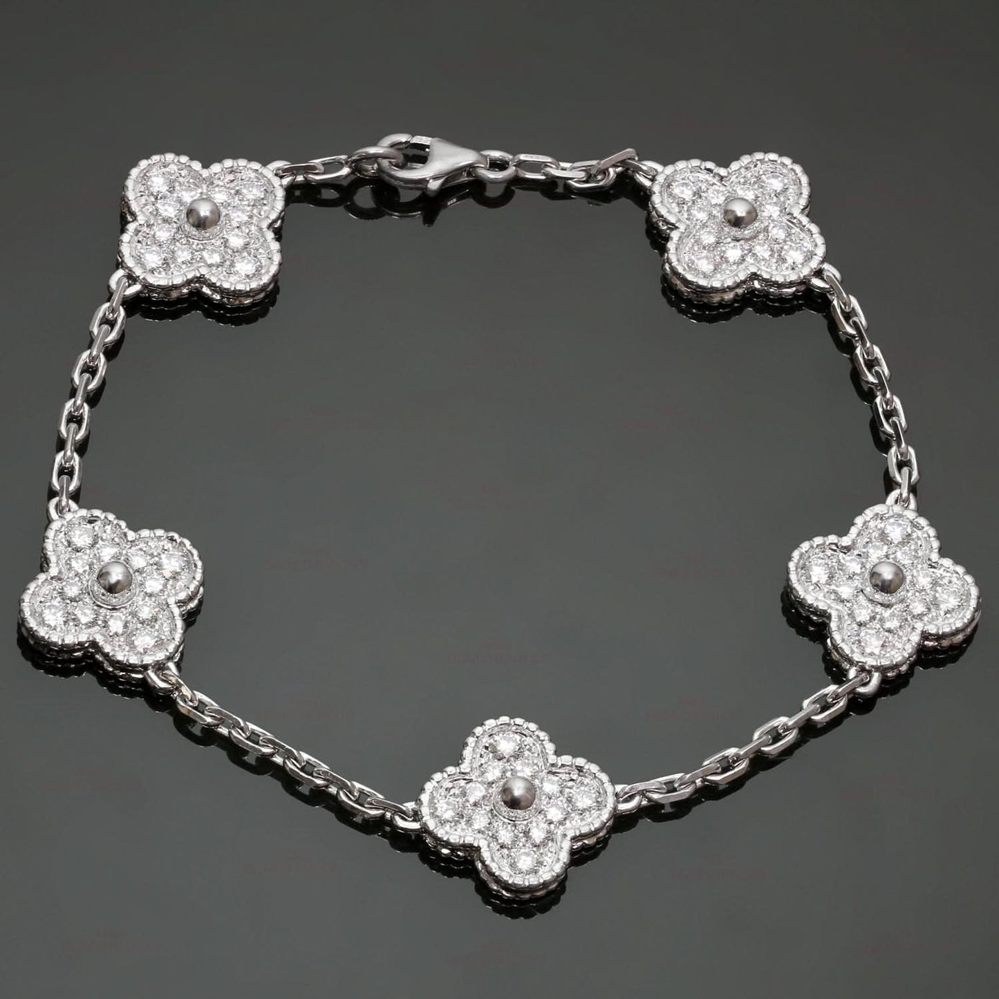 Clover Bracelet - Diamond Silver - ShopLorca