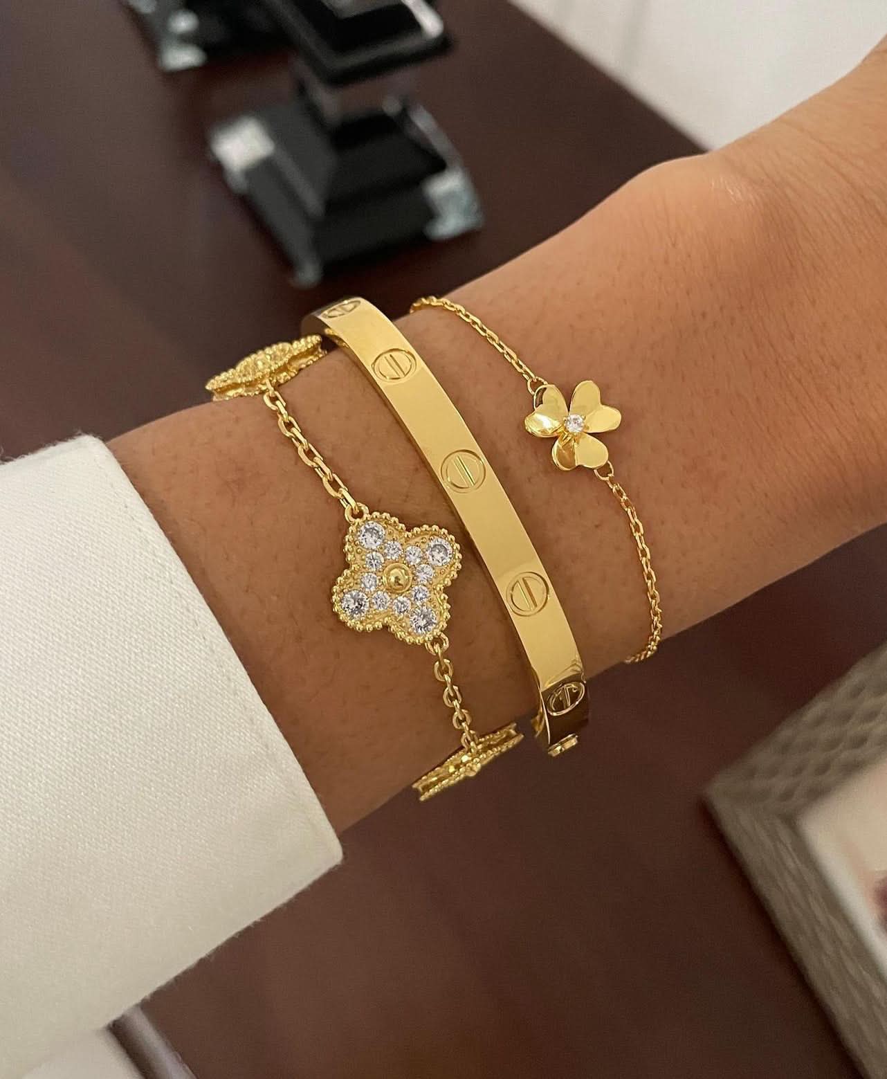 Clover Bracelet - Gold - ShopLorca