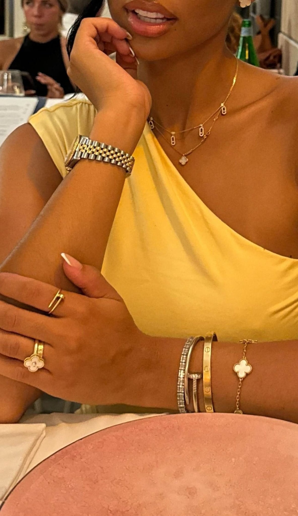 Clover Bracelet - Pearl White - ShopLorca