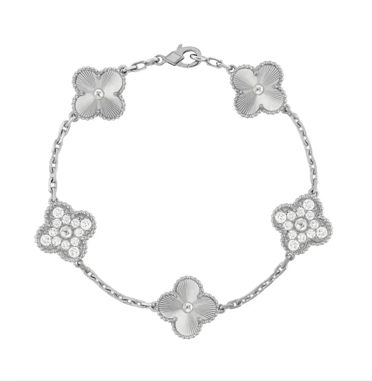 Clover Bracelet - Silver - ShopLorca