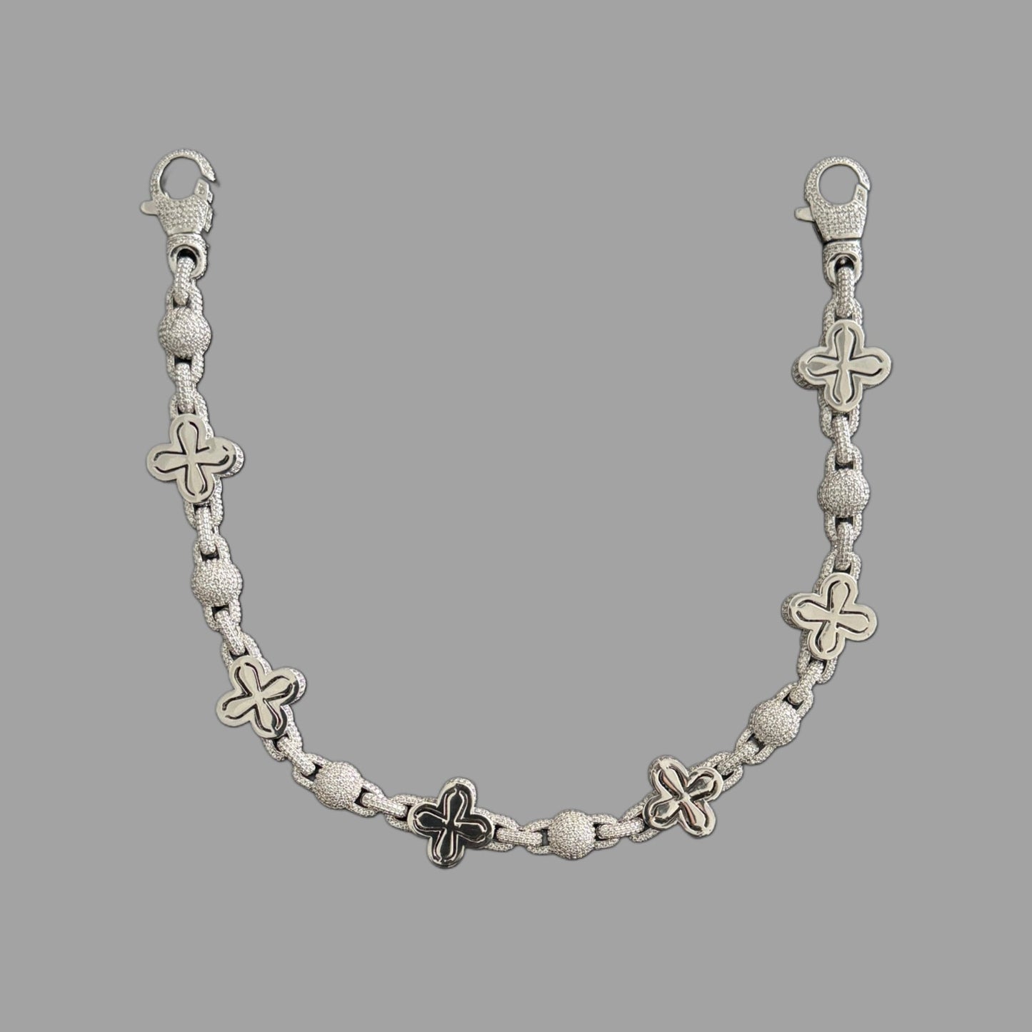 Clover Crystal Wallet Chain - ShopLorca