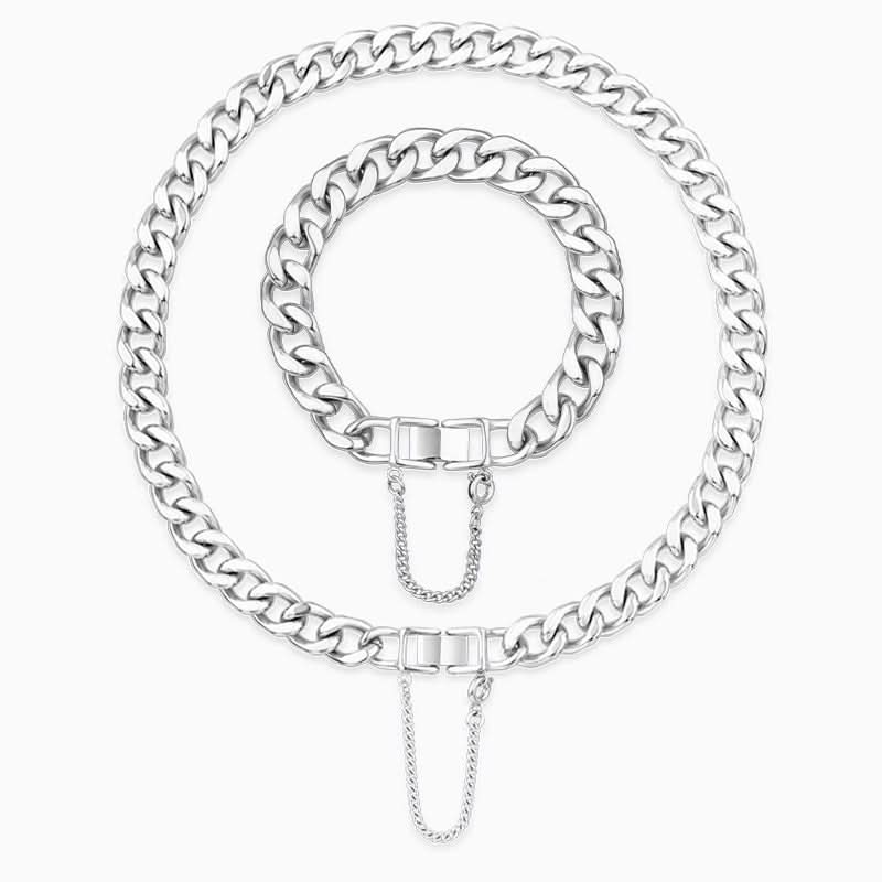 Contemporary Buckle Jewelry Set - ShopLorca