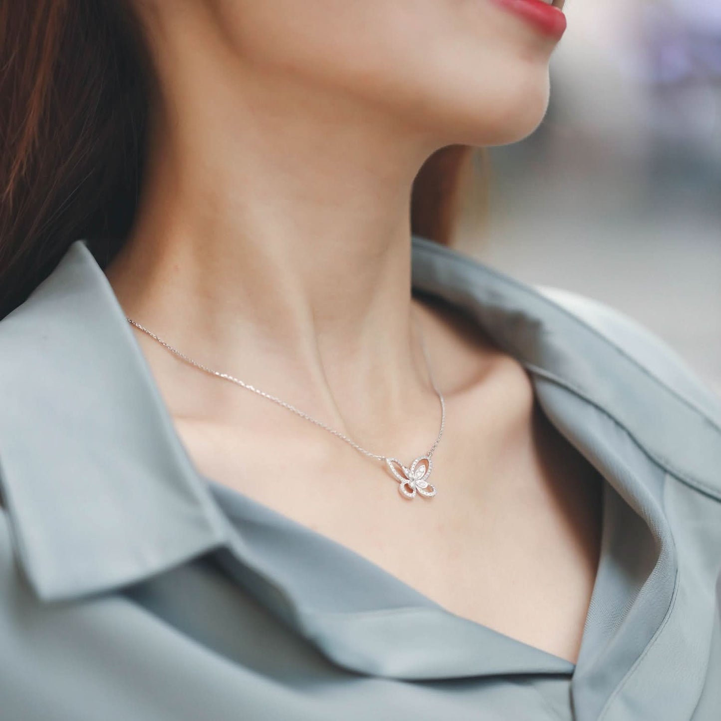 Dainty Butterfly Jewelry Set - ShopLorca