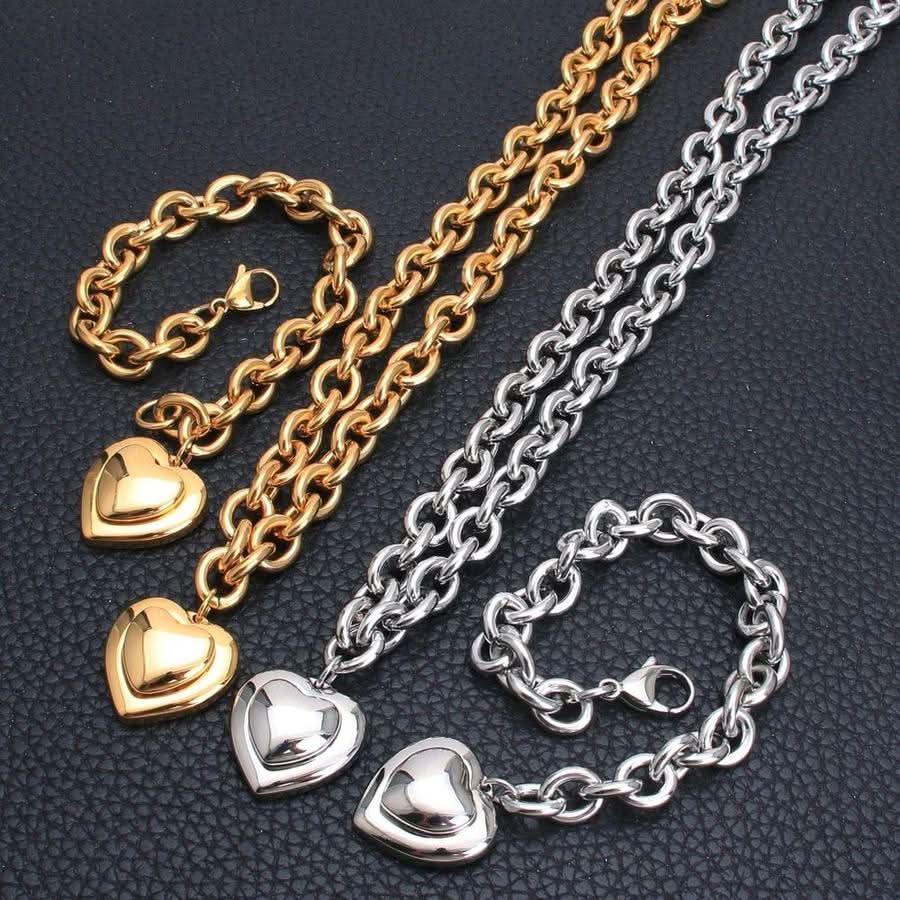 Divine Heart Jewelry Set - ShopLorca