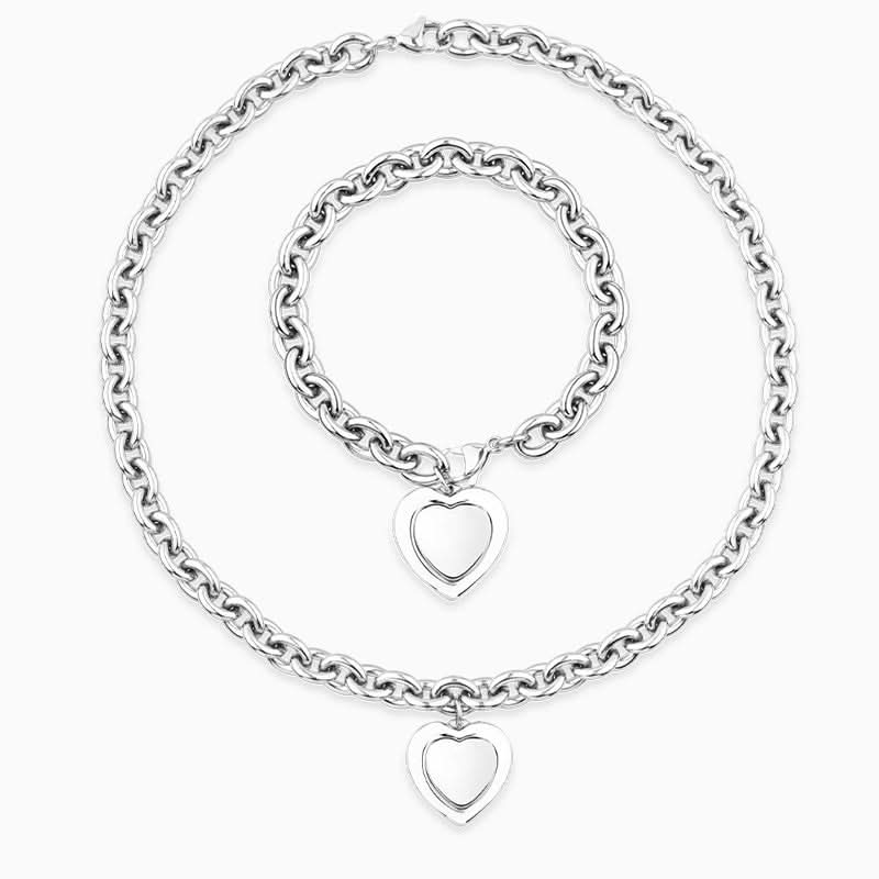 Divine Heart Jewelry Set - ShopLorca