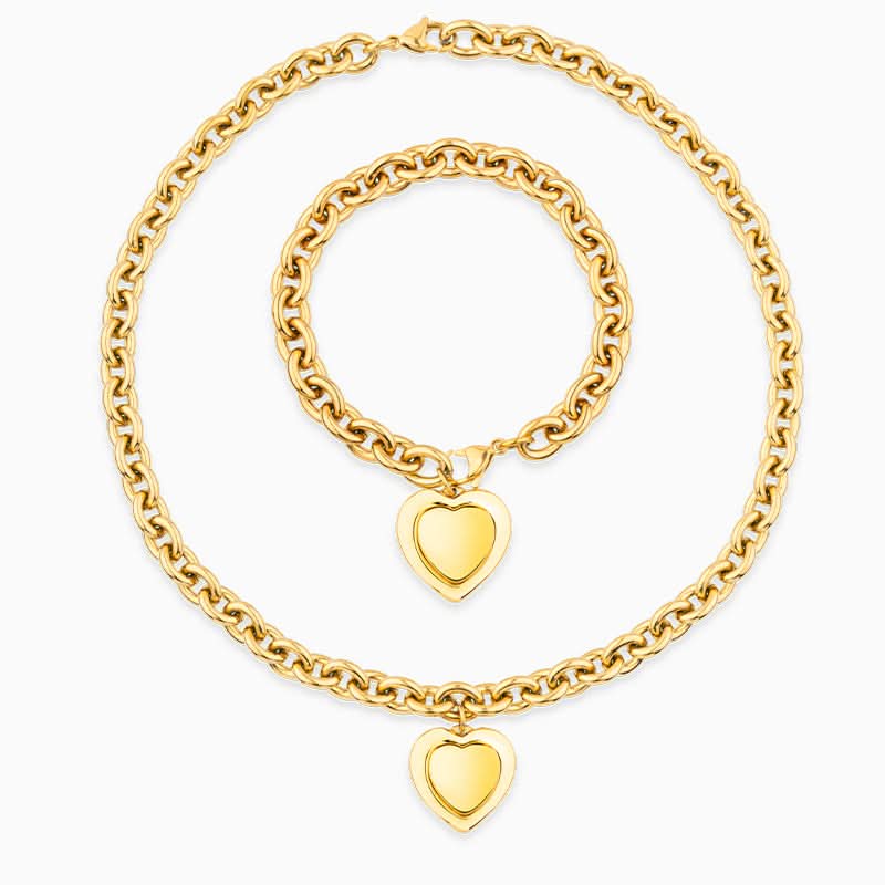 Divine Heart Jewelry Set - ShopLorca