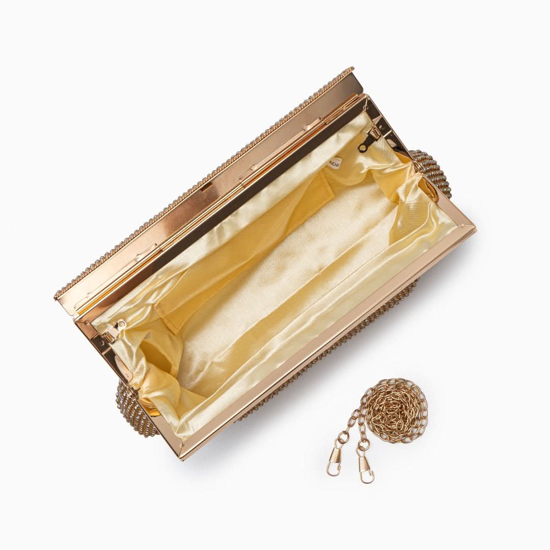 Glitzy Diamonds Clutch Bag - ShopLorca