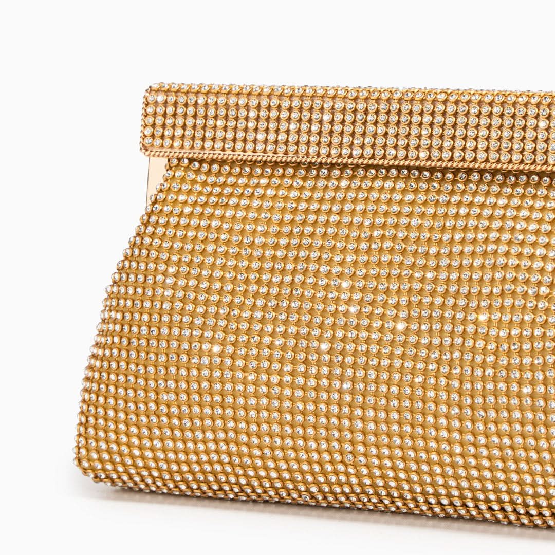 Glitzy Diamonds Clutch Bag - ShopLorca