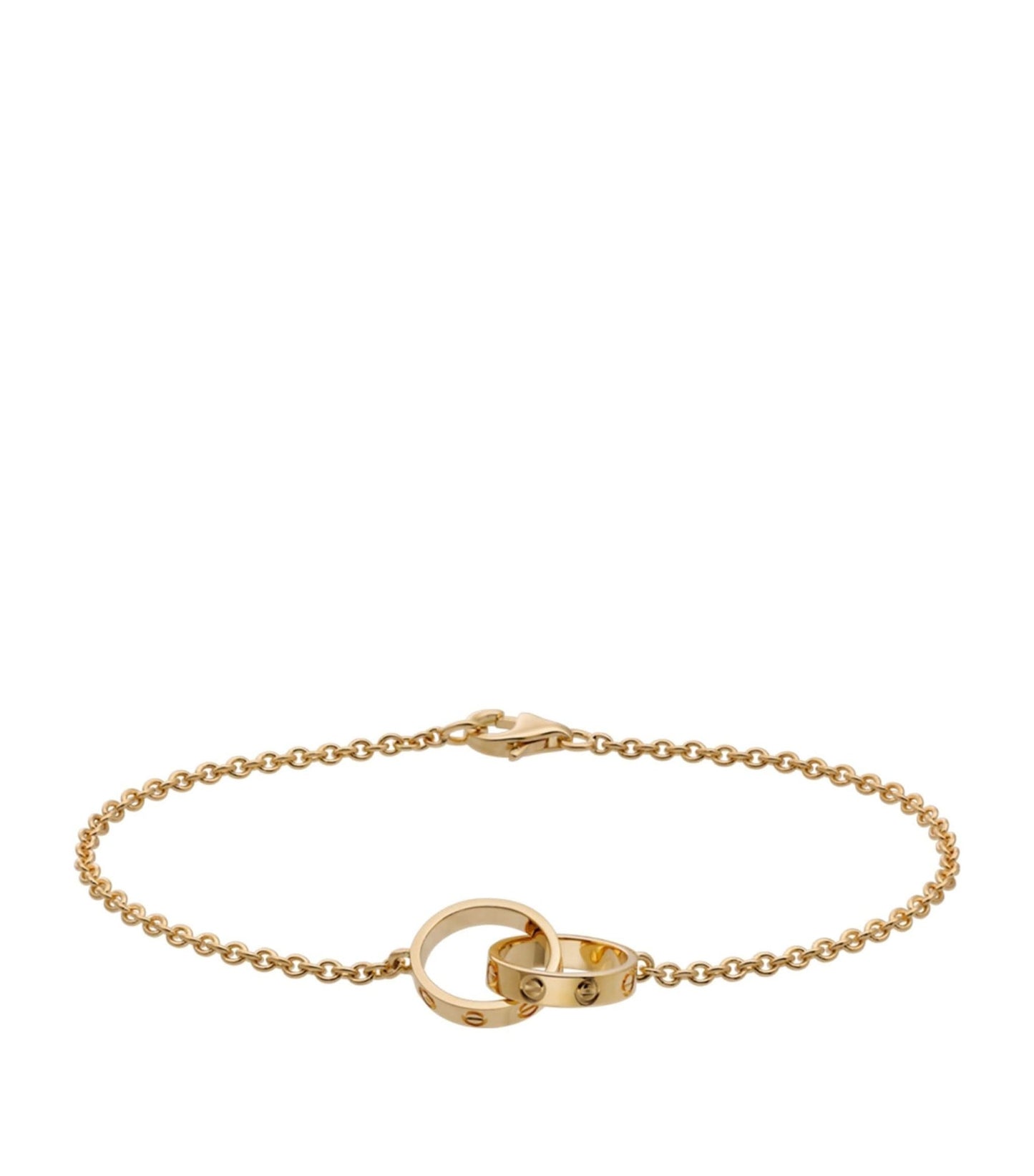Gold Bracelet Love Charm - ShopLorca