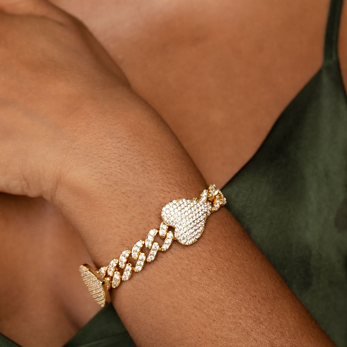 Grandeur Cuban Hearts Jewelry Set - ShopLorca