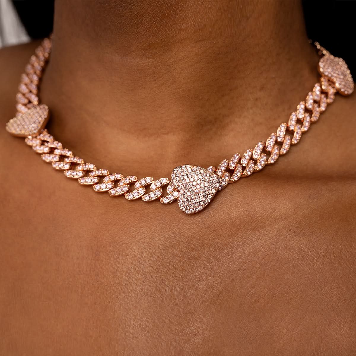 Grandeur Cuban Hearts Jewelry Set - ShopLorca