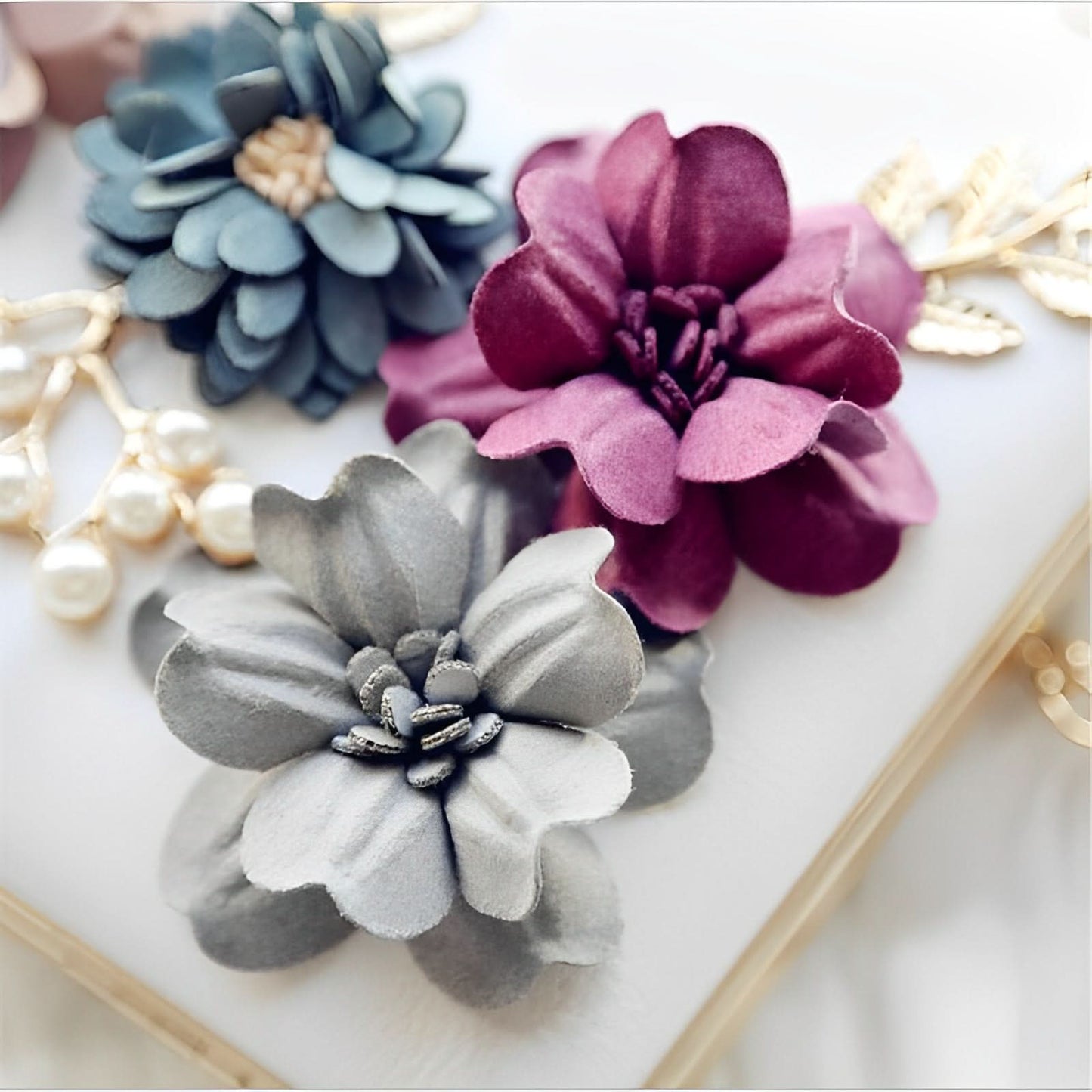 Juliet Evening Flower Clutch Bag - ShopLorca