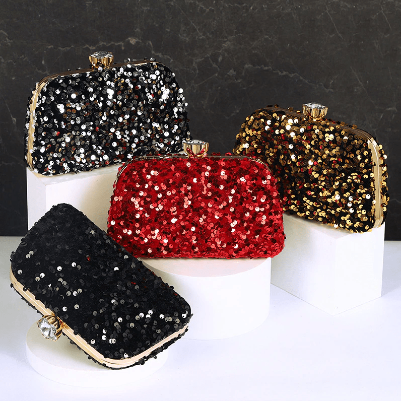 Leilani Sequins Clutch Bag - ShopLorca