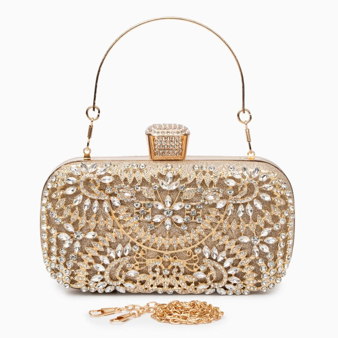 Luxurious Flower Clutch Bag - ShopLorca