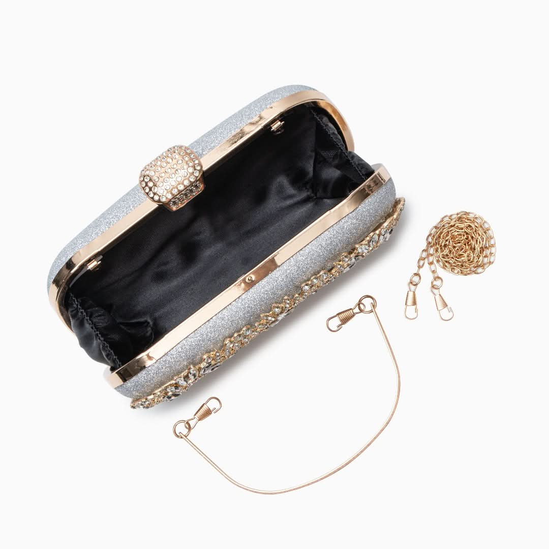 Luxurious Flower Clutch Bag - ShopLorca