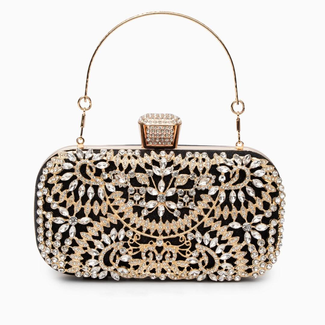 Luxurious Flower Clutch Bag - ShopLorca