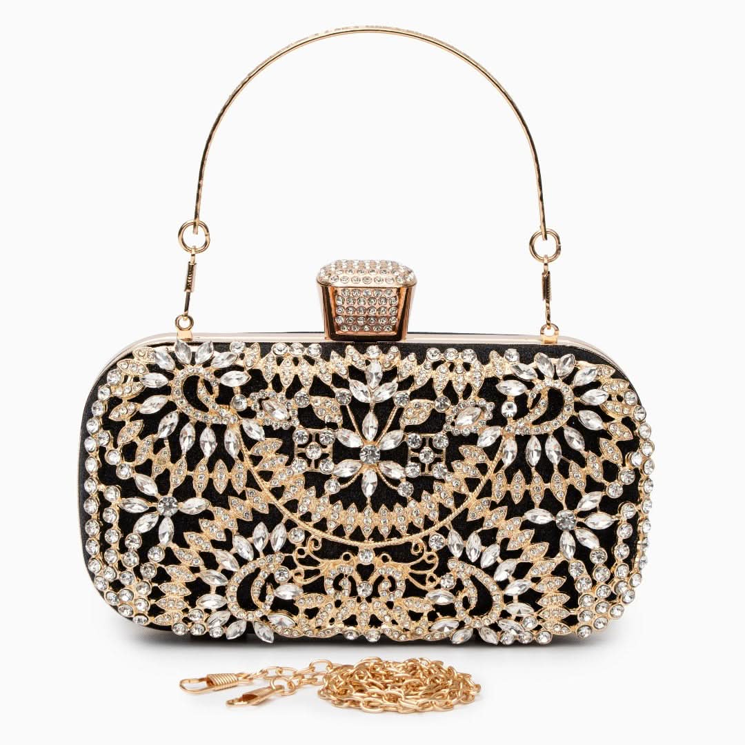 Luxurious Flower Clutch Bag - ShopLorca