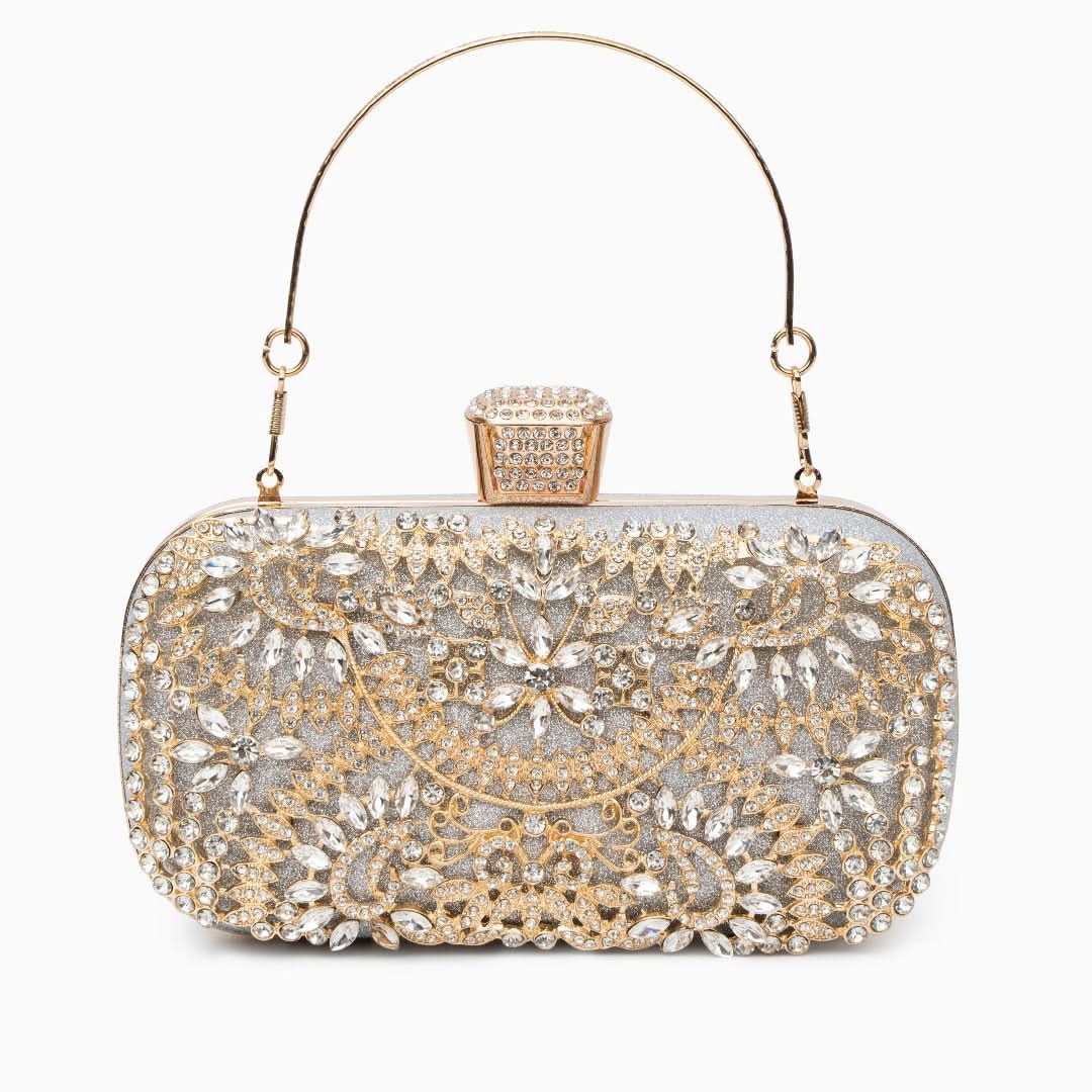 Luxurious Flower Clutch Bag - ShopLorca