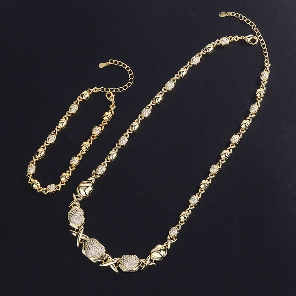 Marseille Heart Pendant Jewelry Set - ShopLorca