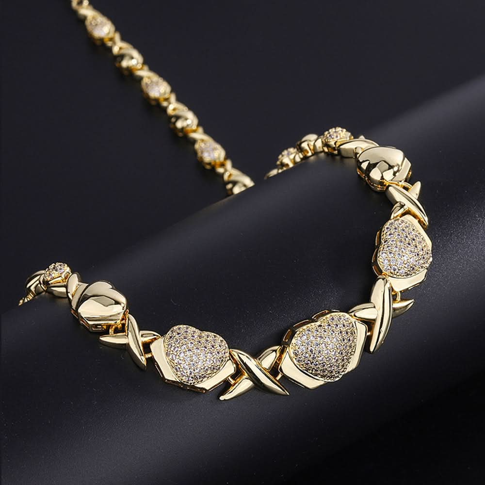 Marseille Heart Pendant Jewelry Set - ShopLorca
