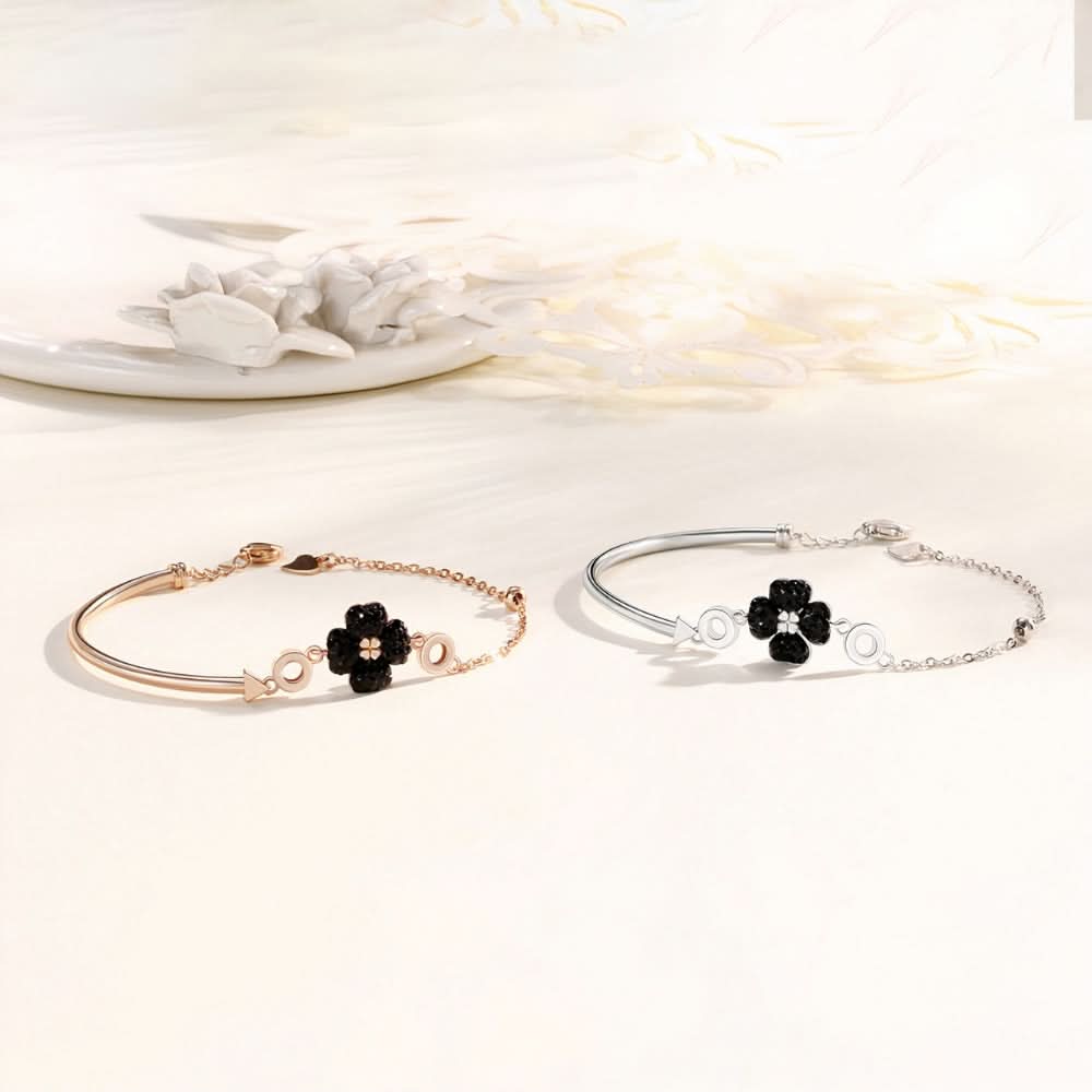 Modern Black Lucky Clover Set - ShopLorca