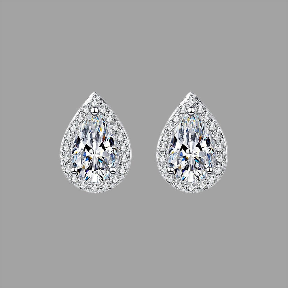 S925 Droplet Earrings - ShopLorca