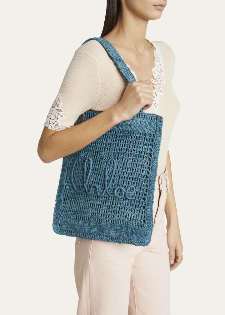 The Viral Raffia Tote ® - ShopLorca