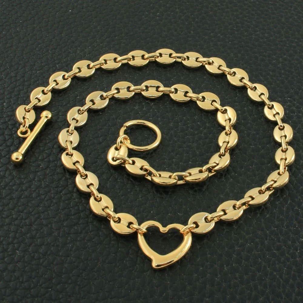Thiva Heart Pendant Jewelry Set - ShopLorca