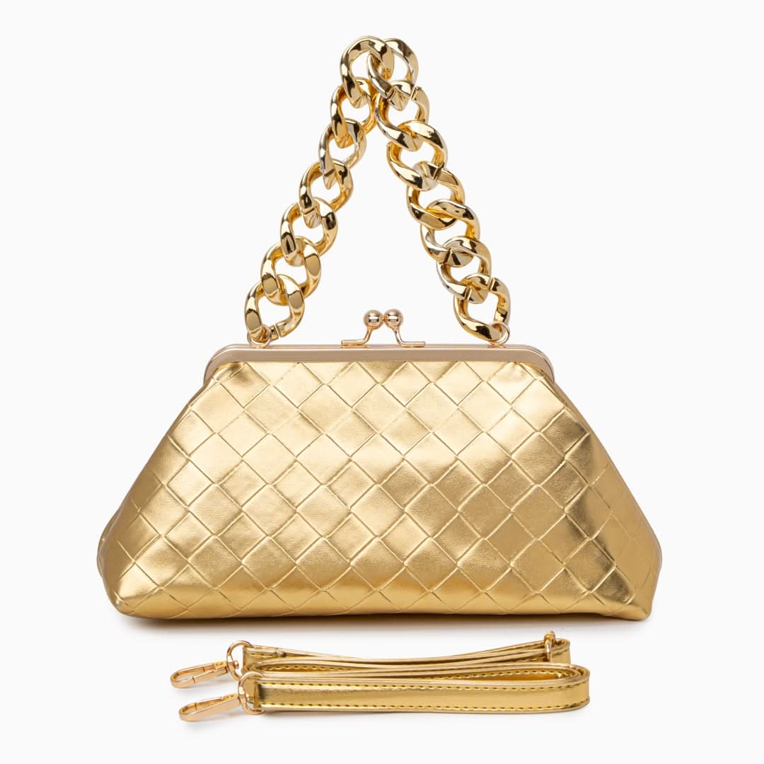 Valentina Cross Chained Crossbody Bag - ShopLorca