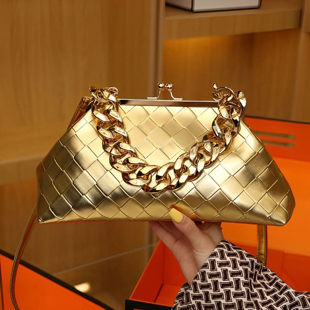Valentina Cross Chained Crossbody Bag - ShopLorca