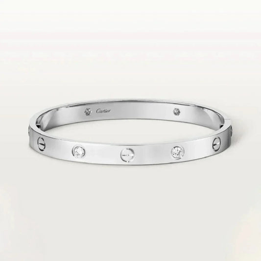 Alana Silver Diamanté Bracelet - ShopLorca