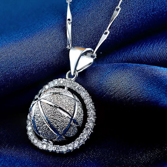 Brilliant Basketball Necklace - ShopLorca