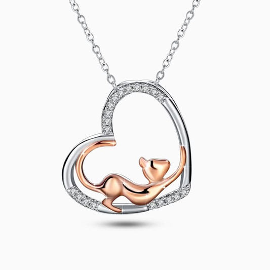 Cat Love Necklace - ShopLorca