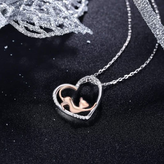 Cat Love Necklace - ShopLorca