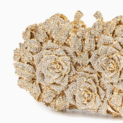 Cecilia Rose Diamonds Clutch Bag - ShopLorca