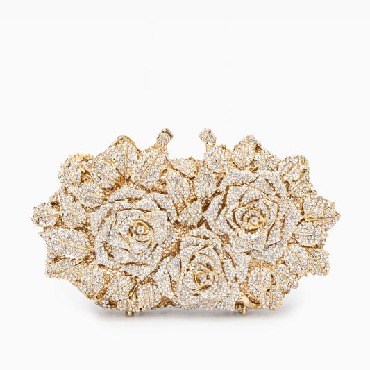 Cecilia Rose Diamonds Clutch Bag - ShopLorca