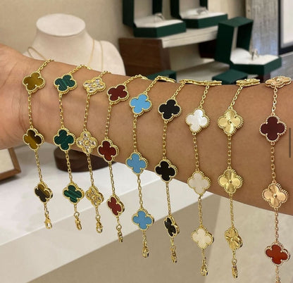 Clover Bracelet - Blue - ShopLorca