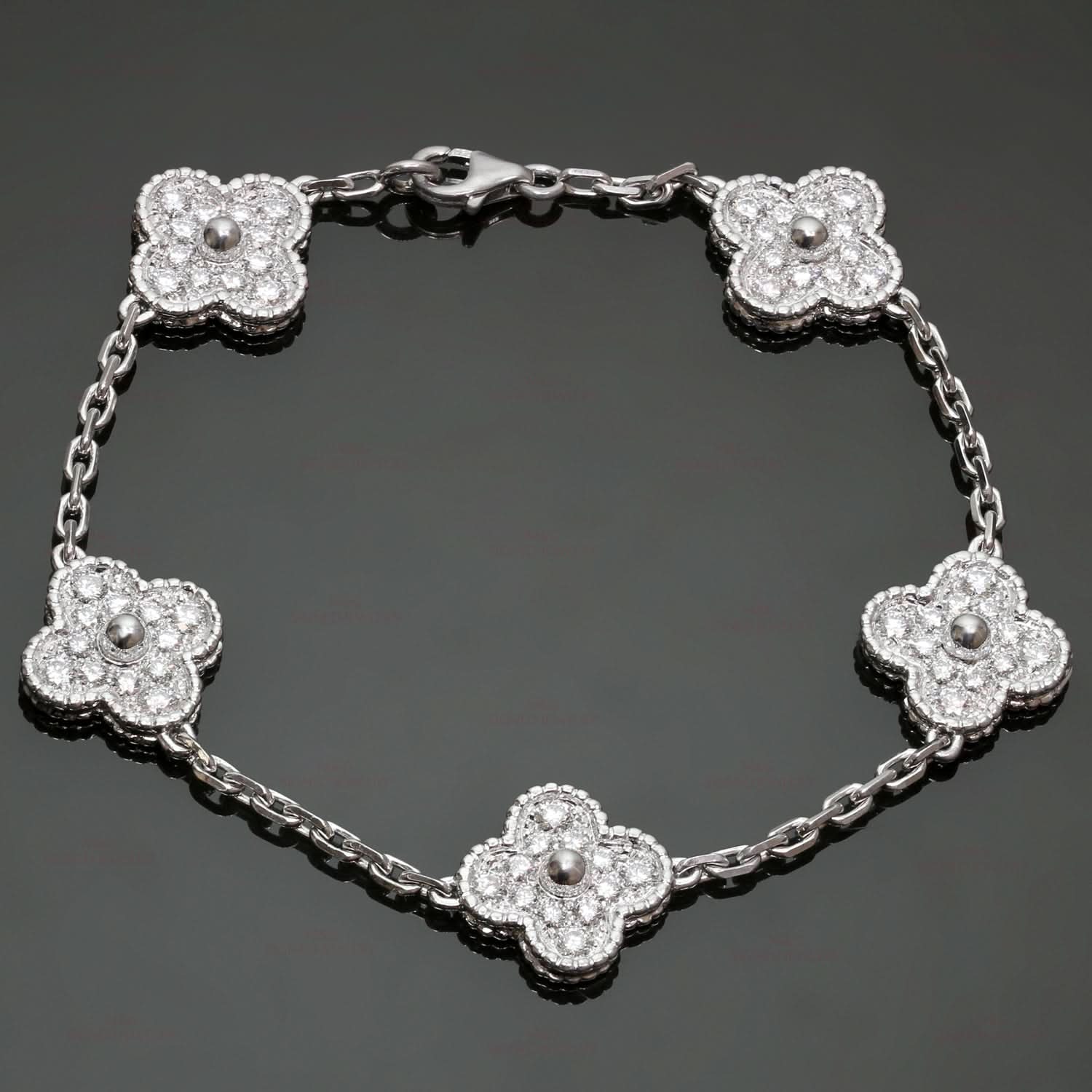 Clover Bracelet - Diamond Silver - ShopLorca