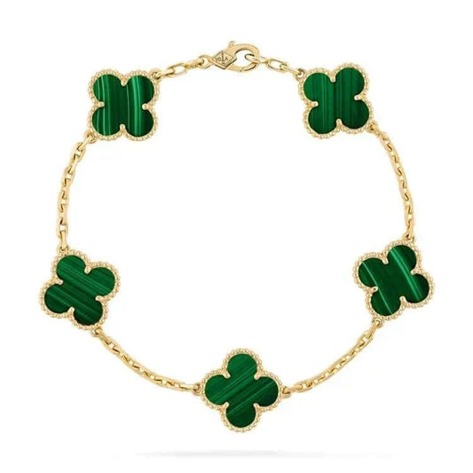 Clover Bracelet - Forest Green - ShopLorca