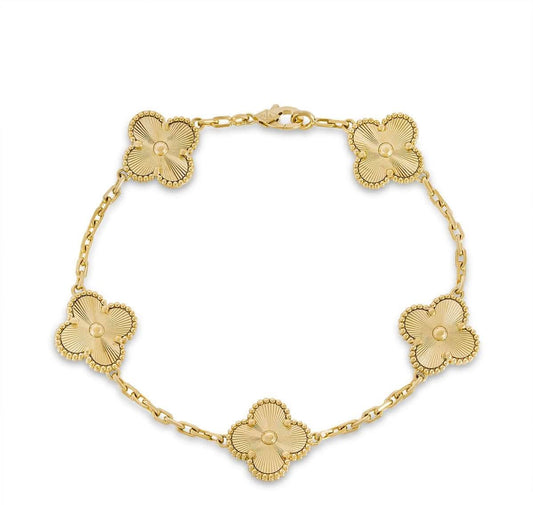 Clover Bracelet - Gold 3 - ShopLorca