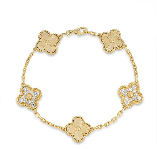 Clover Bracelet - Gold 4 - ShopLorca