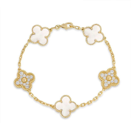 Clover Bracelet - Pearl - ShopLorca