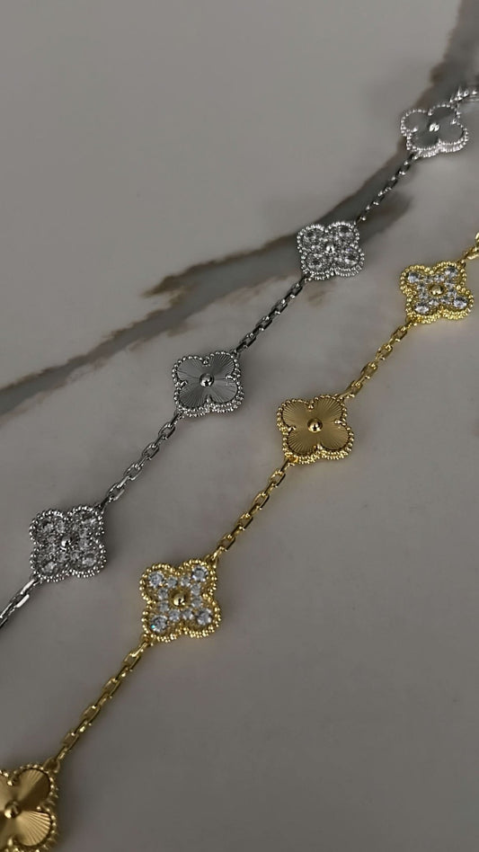 Clover Bracelet - Silver - ShopLorca