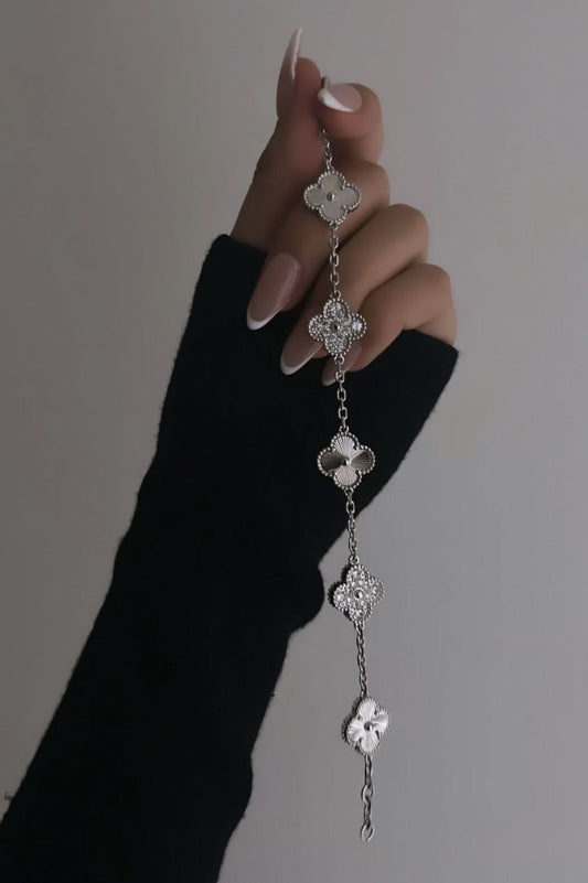 Clover Bracelet - Silver - ShopLorca