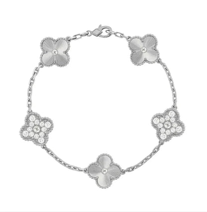 Clover Bracelet - Silver - ShopLorca