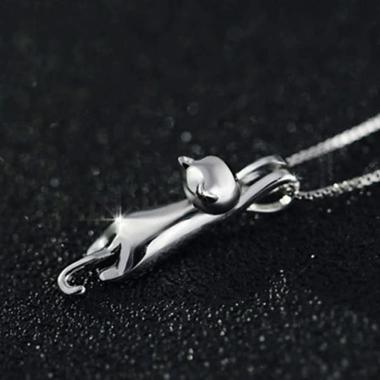 Cute Kitten Pendant Necklace - ShopLorca