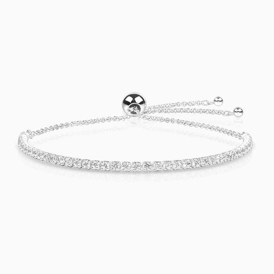 Dazzling Tennis Slider Bracelet - ShopLorca