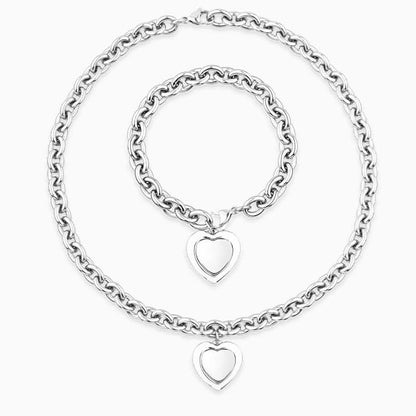 Divine Heart Jewelry Set - ShopLorca