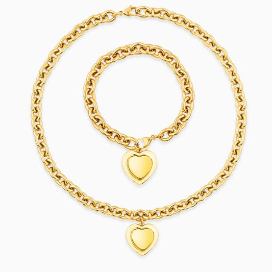 Divine Heart Jewelry Set - ShopLorca